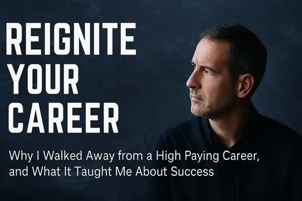 Issue 1 - Why I Walked Away from a High Paying Career.
