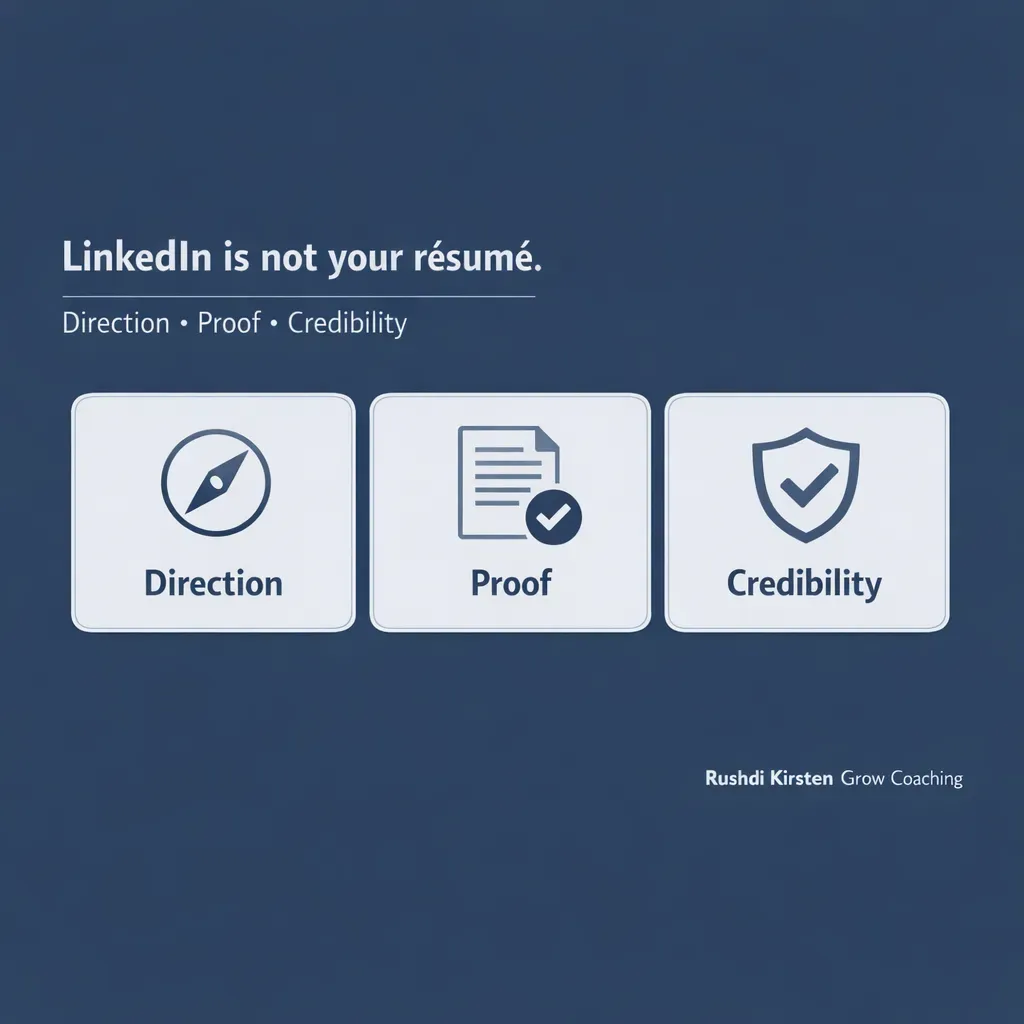 LinkedIn is not your résumé. Why strong profiles get the call in Australia