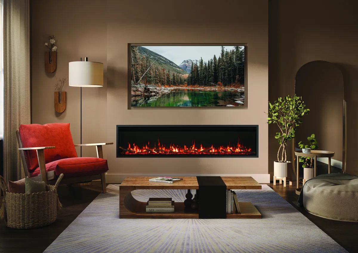 Fireplace for Your Bespoke Media Wall