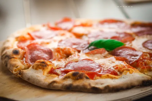 delicious pizza