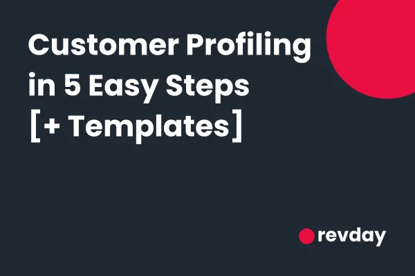 Customer Profiling in 5 Easy Steps  [+ Templates] cover image