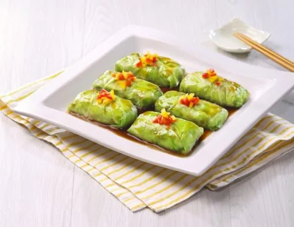南瓜肉碎椰菜包

