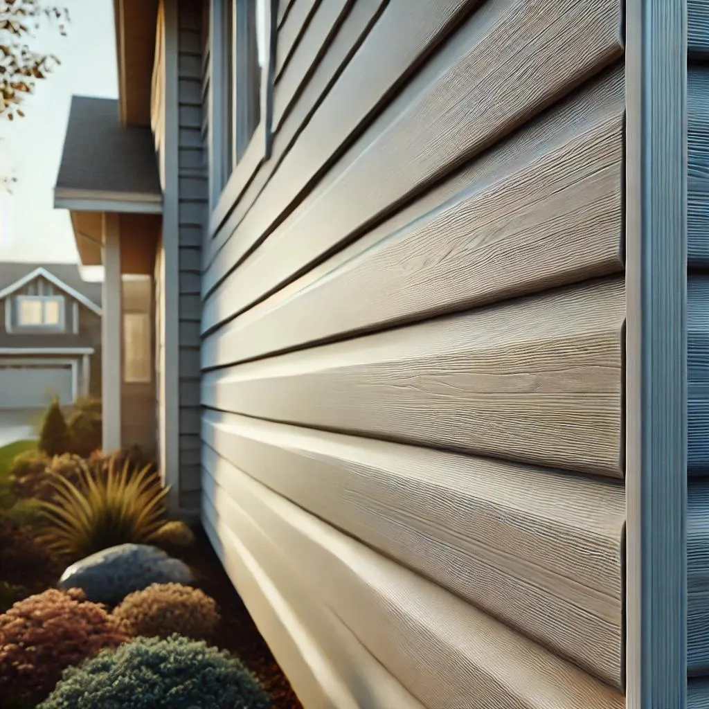 Vinyl siding in New London, North Carolina