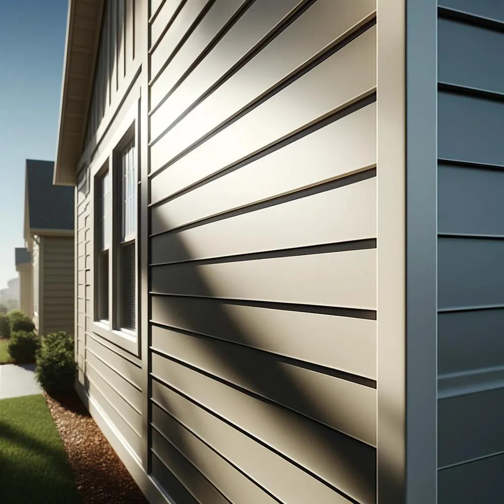 Vinyl siding in Mount Gilead, North Carolina