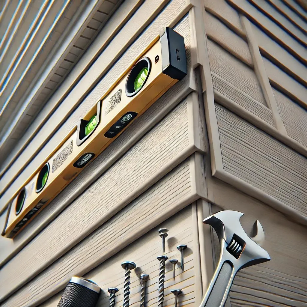 Siding installation in New London, North Carolina