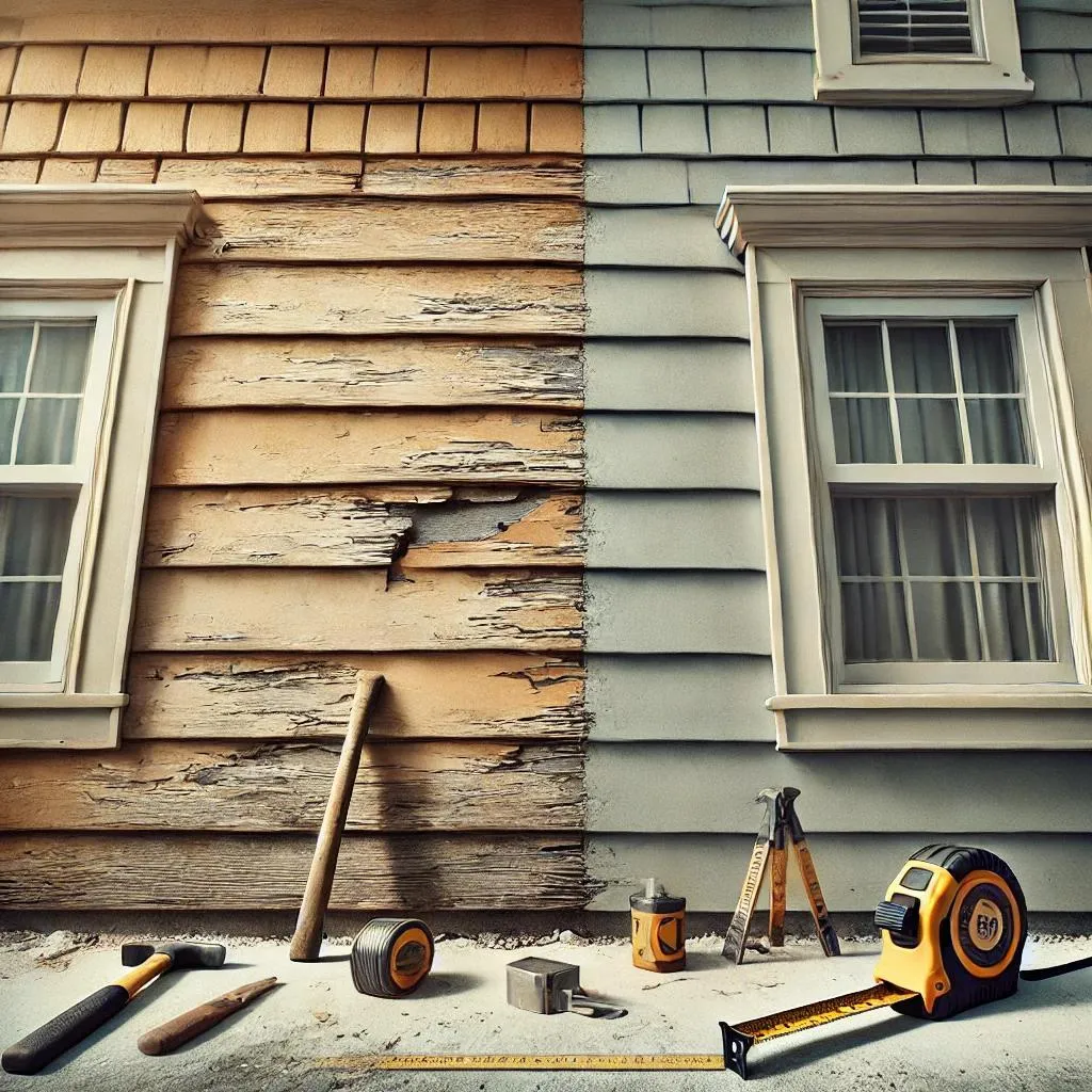 Siding repair in Lake Tillery, North Carolina
