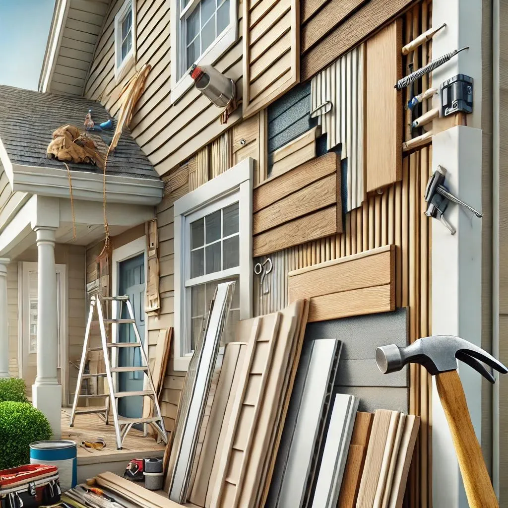 Siding repair in Ocean Isle Beach, North Carolina