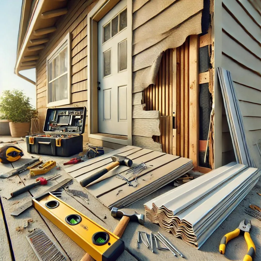 Siding repair in Marion, South Carolina