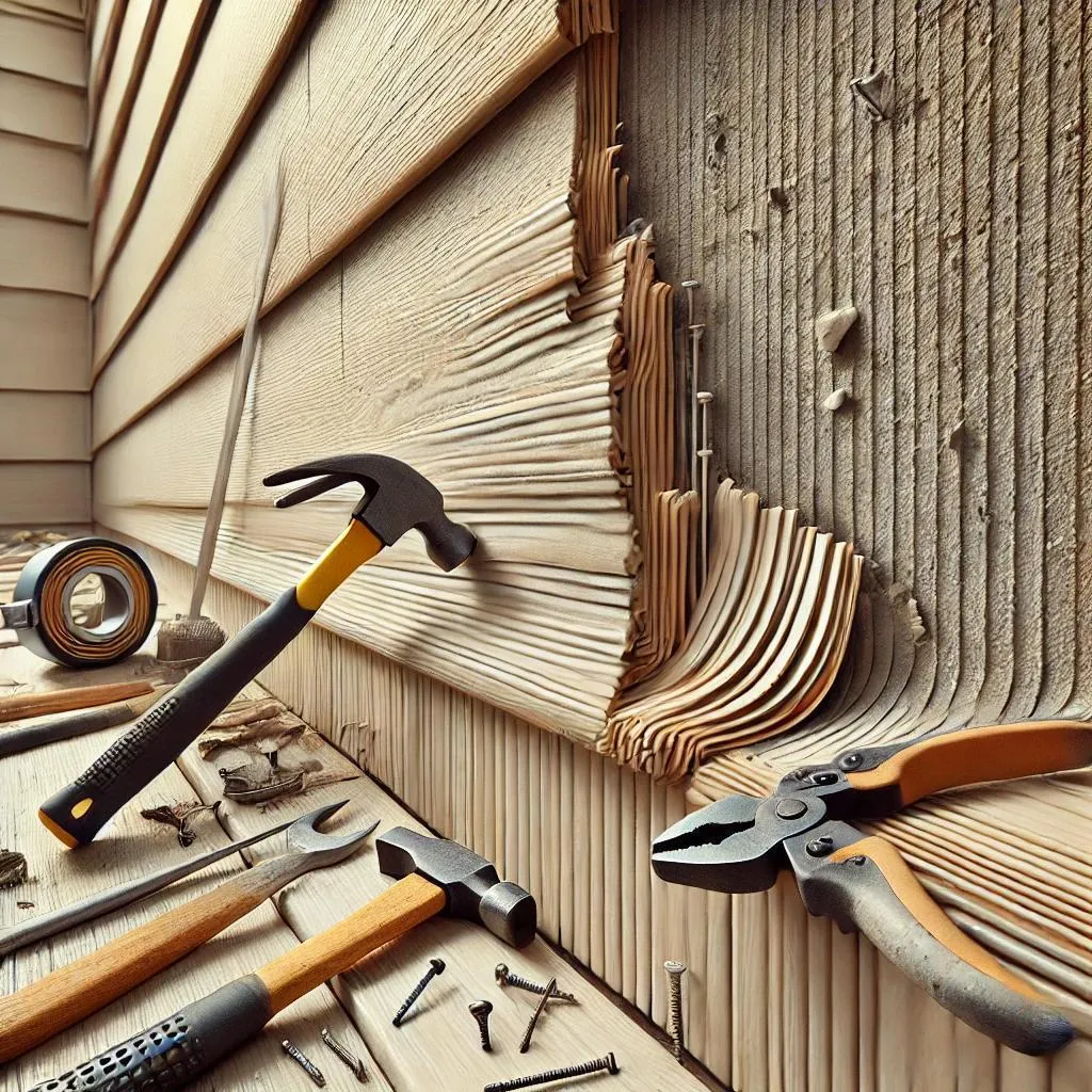 Siding repair in Pineville, North Carolina