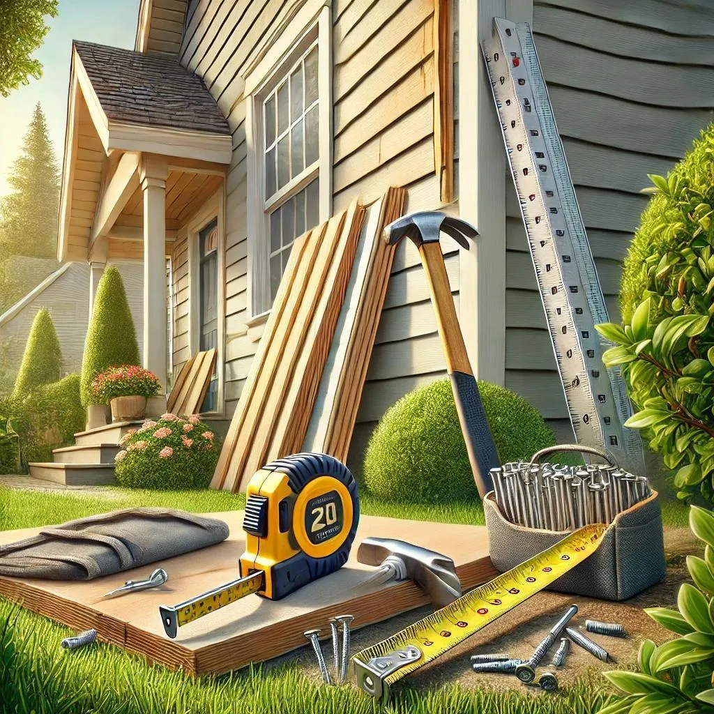 Siding repair in Sherrills Ford, North Carolina