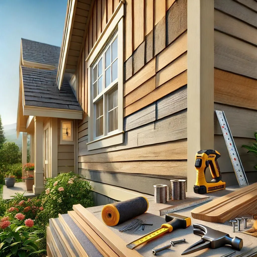 Siding repair in Troutman, North Carolina