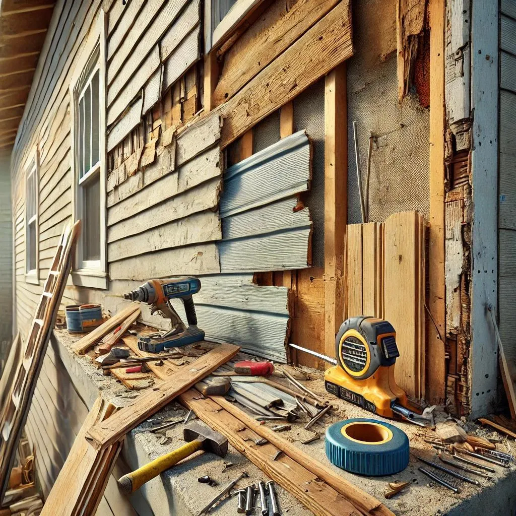 Siding repair in Dallas, North Carolina