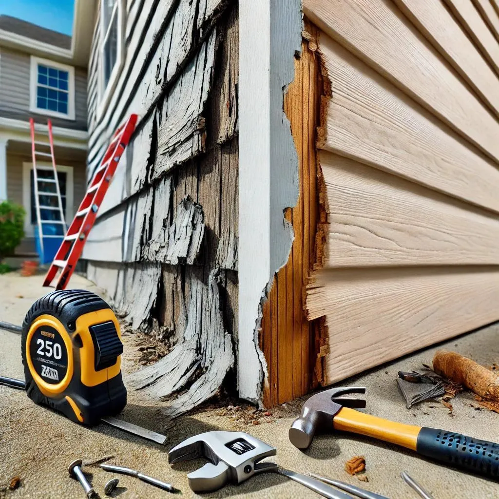 Siding repair in McAdenville, North Carolina