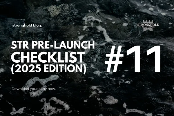 STR Pre-Launch Checklist (2025 Edition)