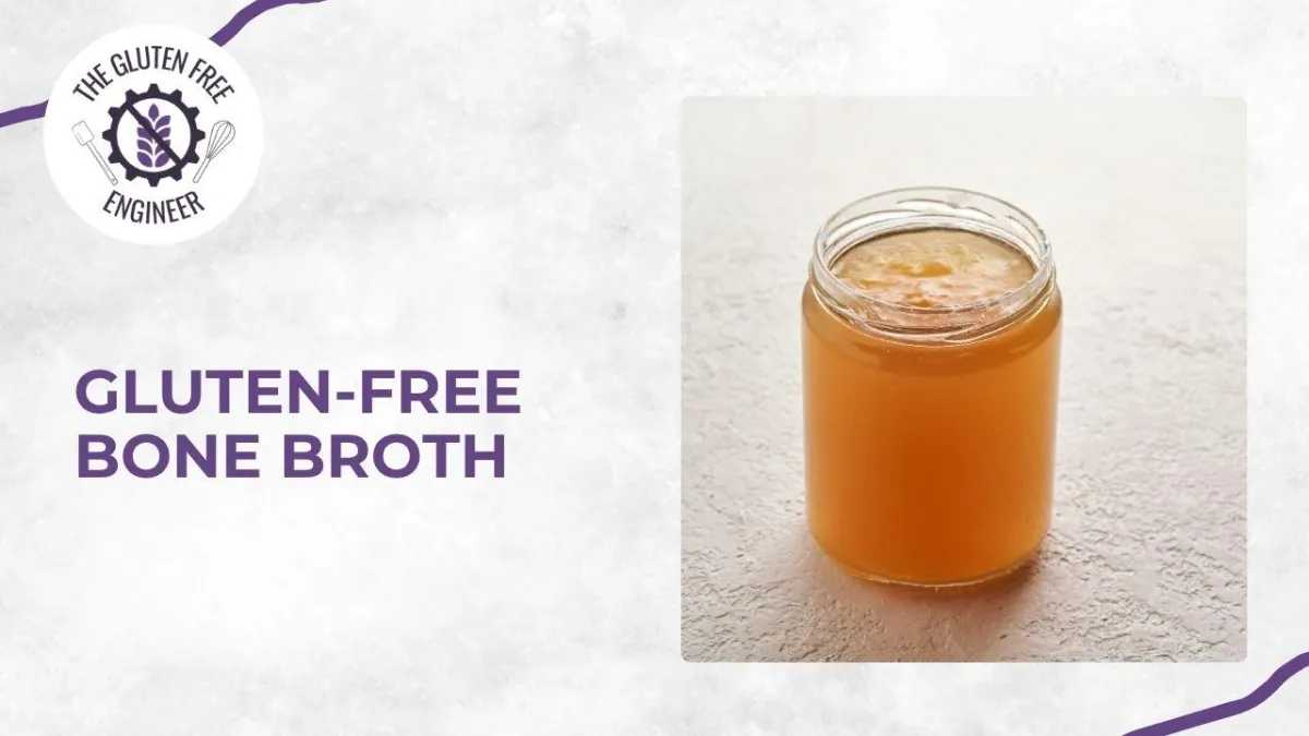 Gluten-Free Bone Broth (Pressure Cooker or Crockpot Method)