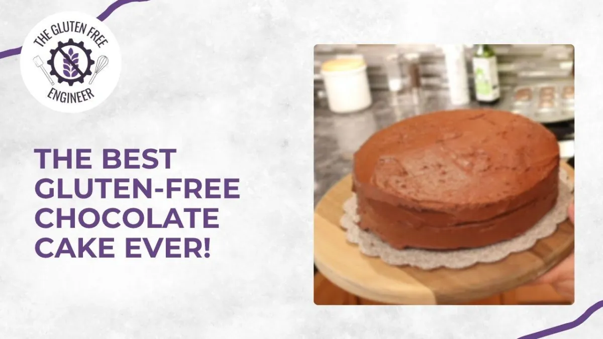 The Best Gluten Free Chocolate Cake Ever!