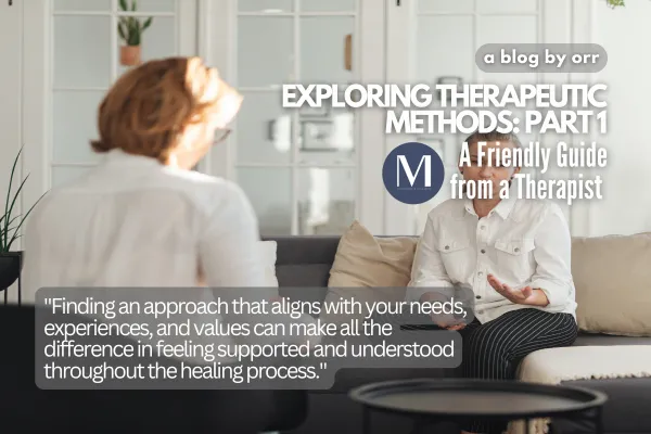 Cover Photo for Therapeutic Methods Part 1