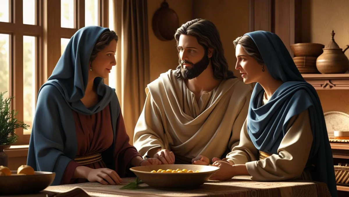 Year C: Sixteenth in Ordinary Time: At the Home of Martha and Mary (Luke 10:38-42)