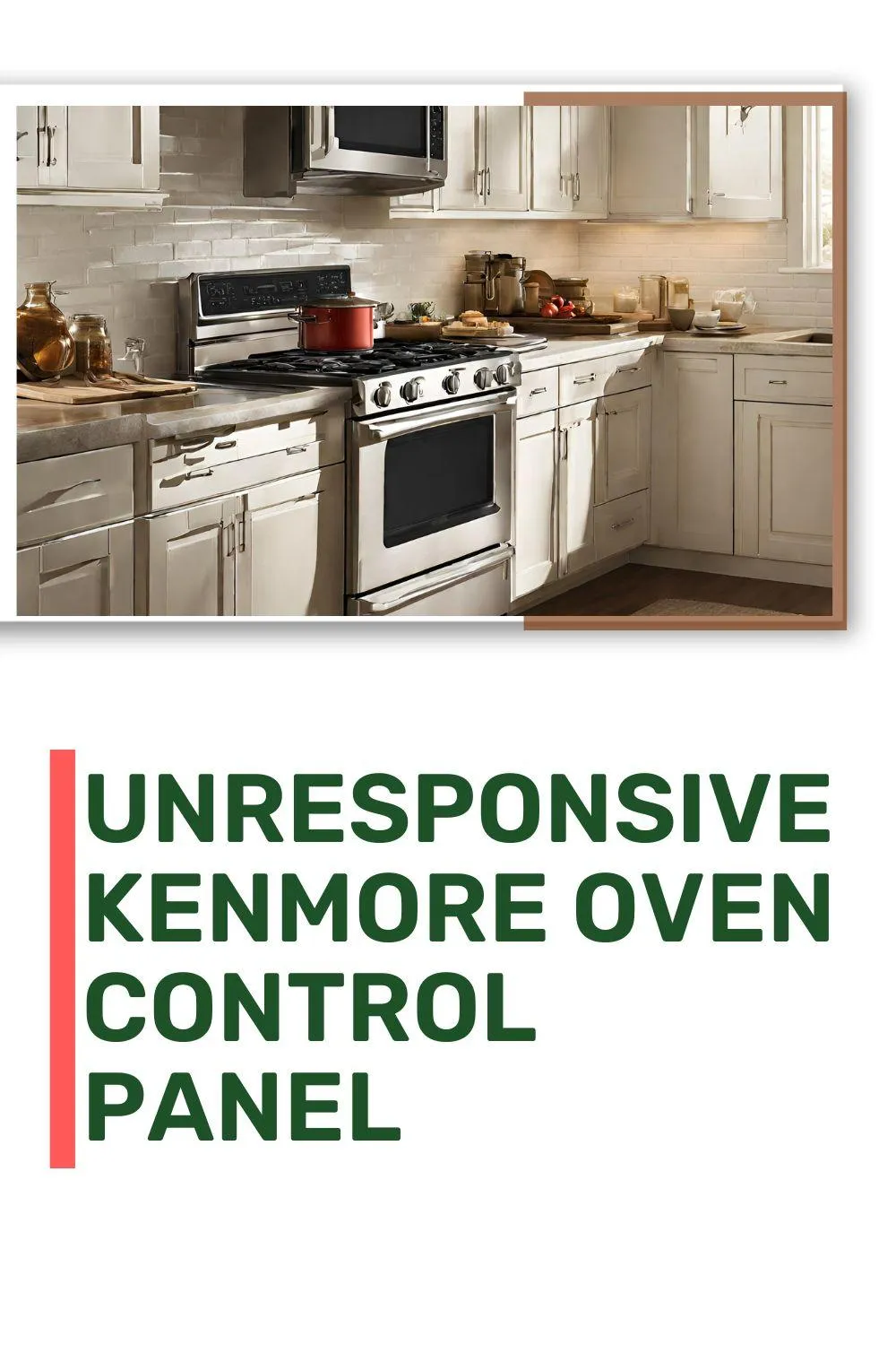 Resolving Issues with an Unresponsive Kenmore Oven Control Panel