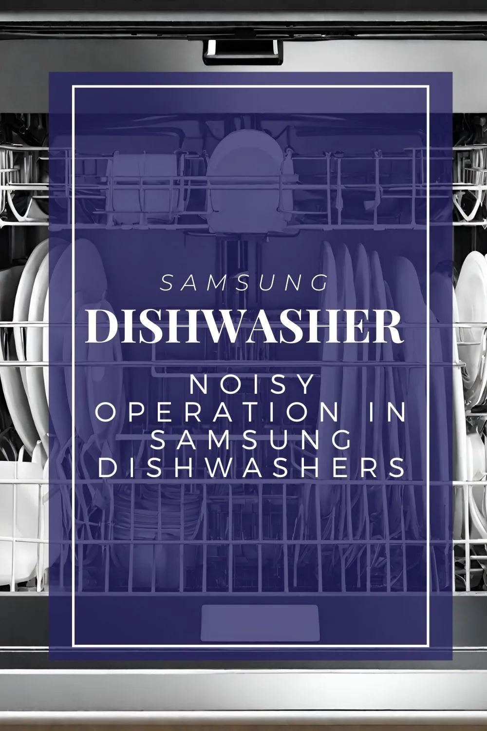 Noisy Operation in Samsung Dishwashers