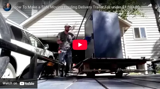 Building A Custom Safe Hauling Trailer