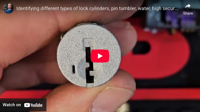 Identifying Lock Cylinders, Pin Tumblers, & More