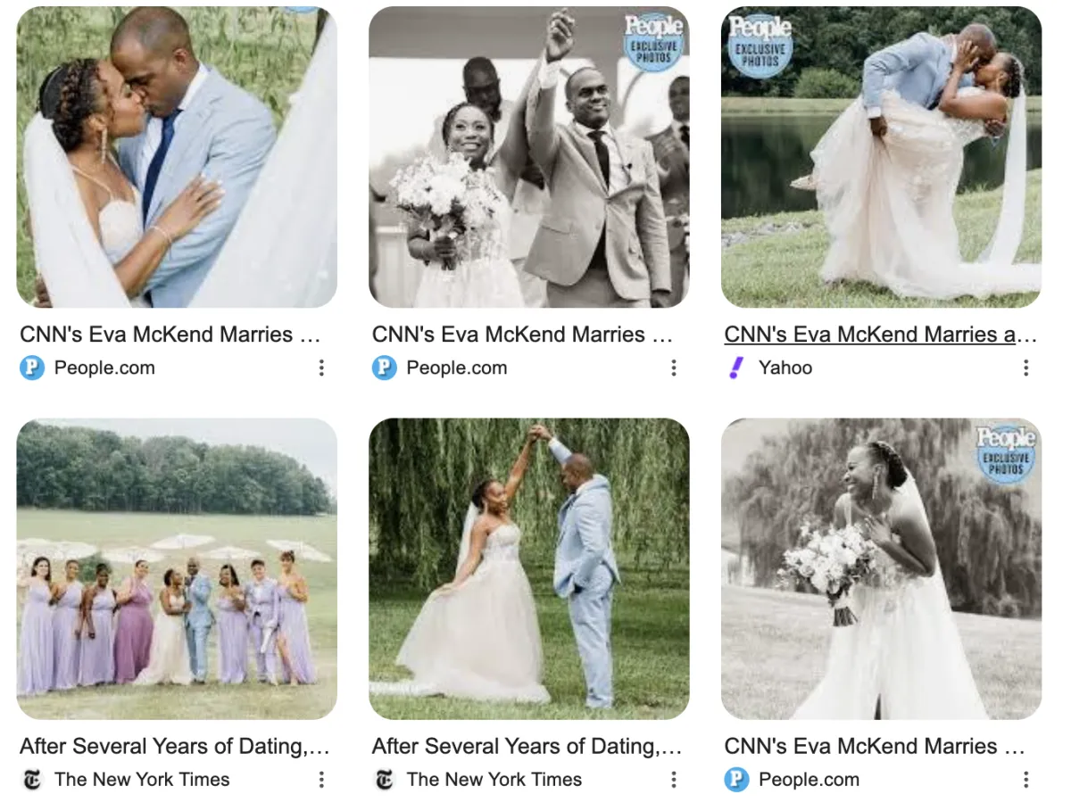 Eva McKend Marries at Morningsie Inn