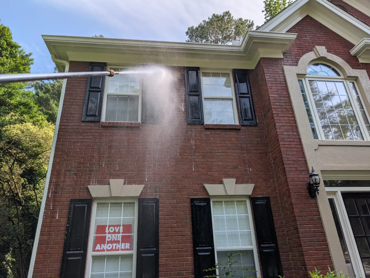 Pressure Washing House