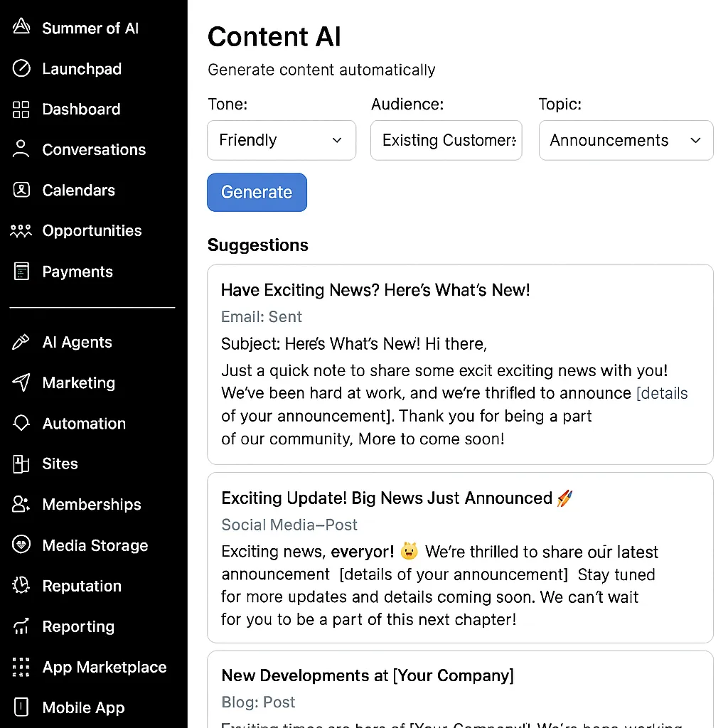 Content AI