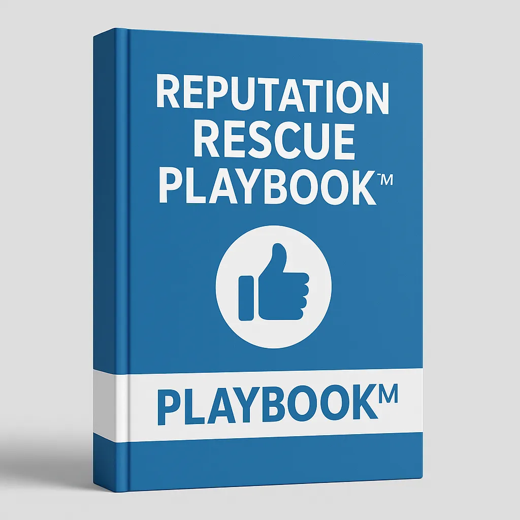 Reputation Rescue Playbook™