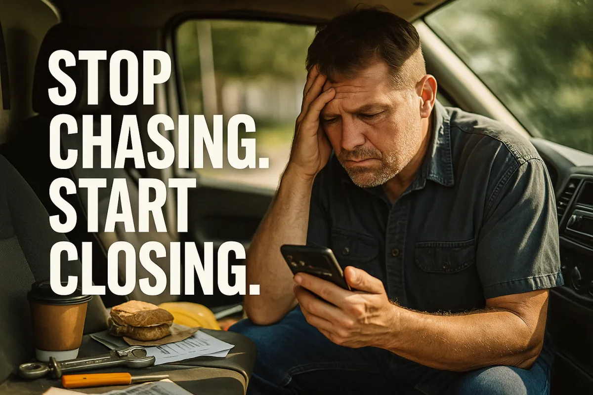 Stop Chasing, Start Closing