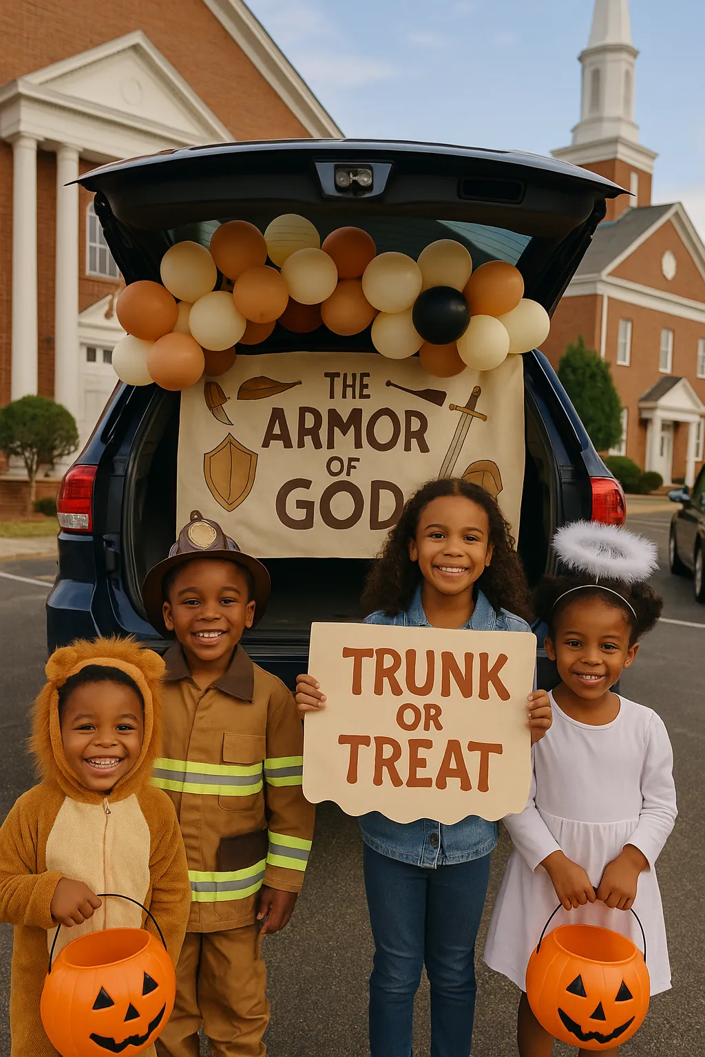 ✨ Holy, Not Haunted: Why I Still Took My Kids to Trunk-or-Treat