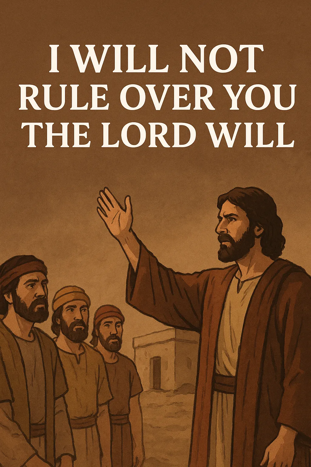 I Will Not Rule Over You, the Lord Will