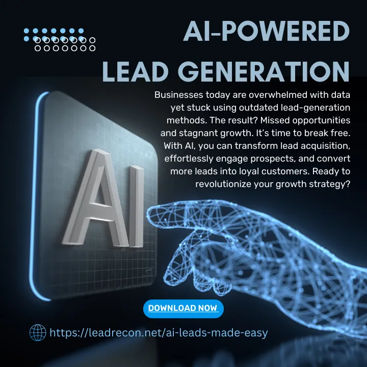A.I. POWERED LEAD GENERATION