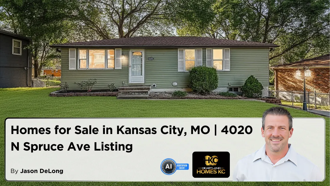 Homes for Sale in Kansas City MO | 4020 N Spruce Ave Listing