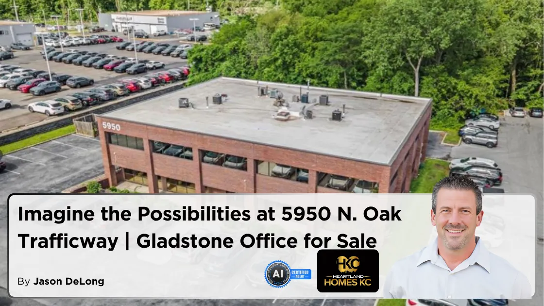 Imagine the Possibilities at 5950 N. Oak Trafficway | Gladstone Office for Sale