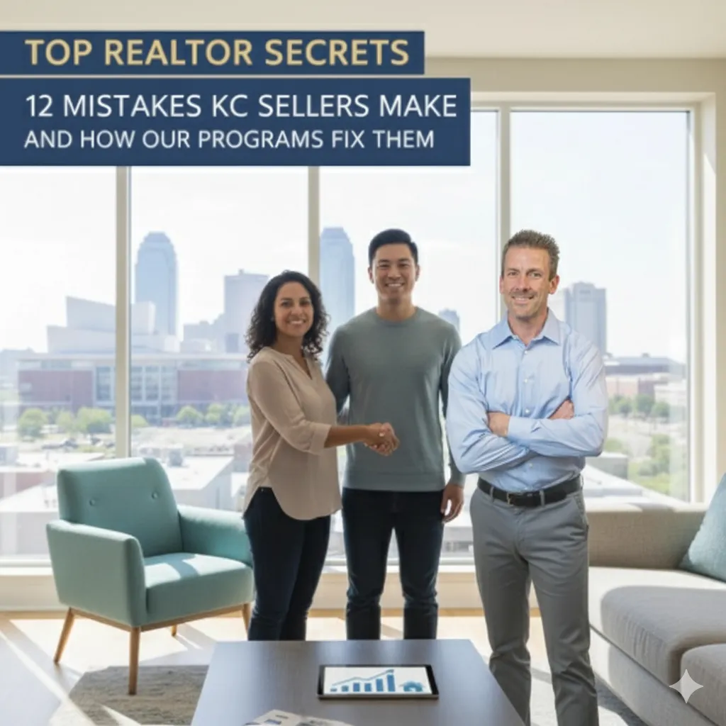 Top Realtor Secrets: 12 Mistakes KC Sellers Make & How Our Programs Fix Them
