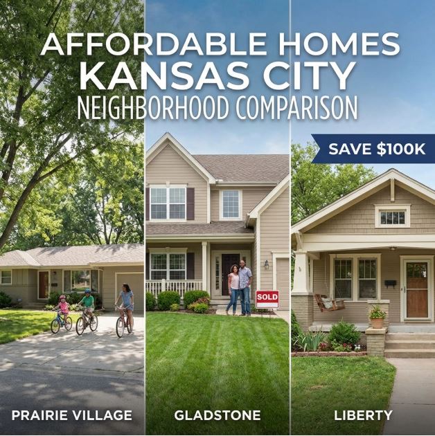 Affordable Homes Kansas City: Prairie Village vs. Gladstone vs. Liberty 2025