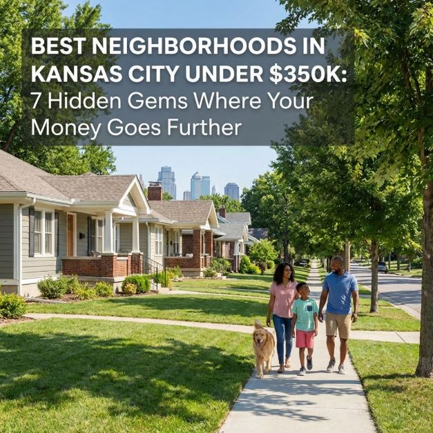 Best Neighborhoods in Kansas City Under $350k | Affordable Hidden Gems