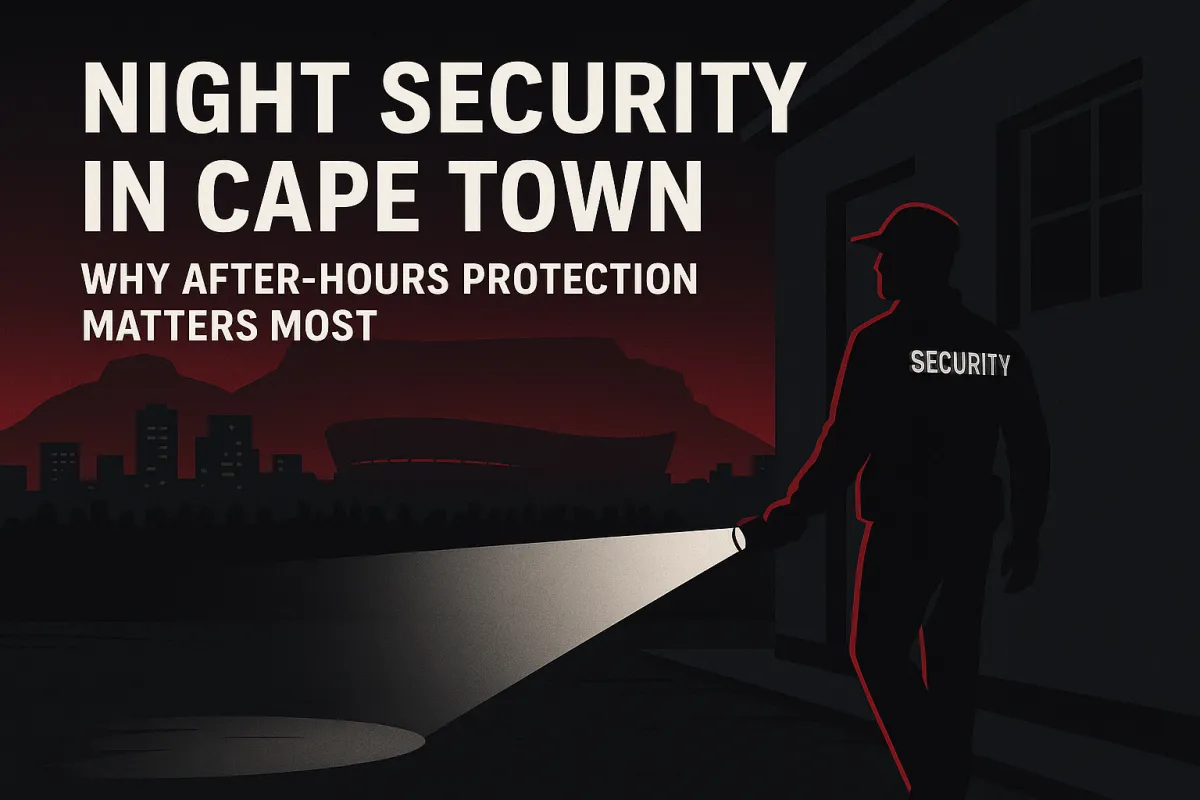 Night Security in Cape Town: Why After-Hours Protection Matters Most
