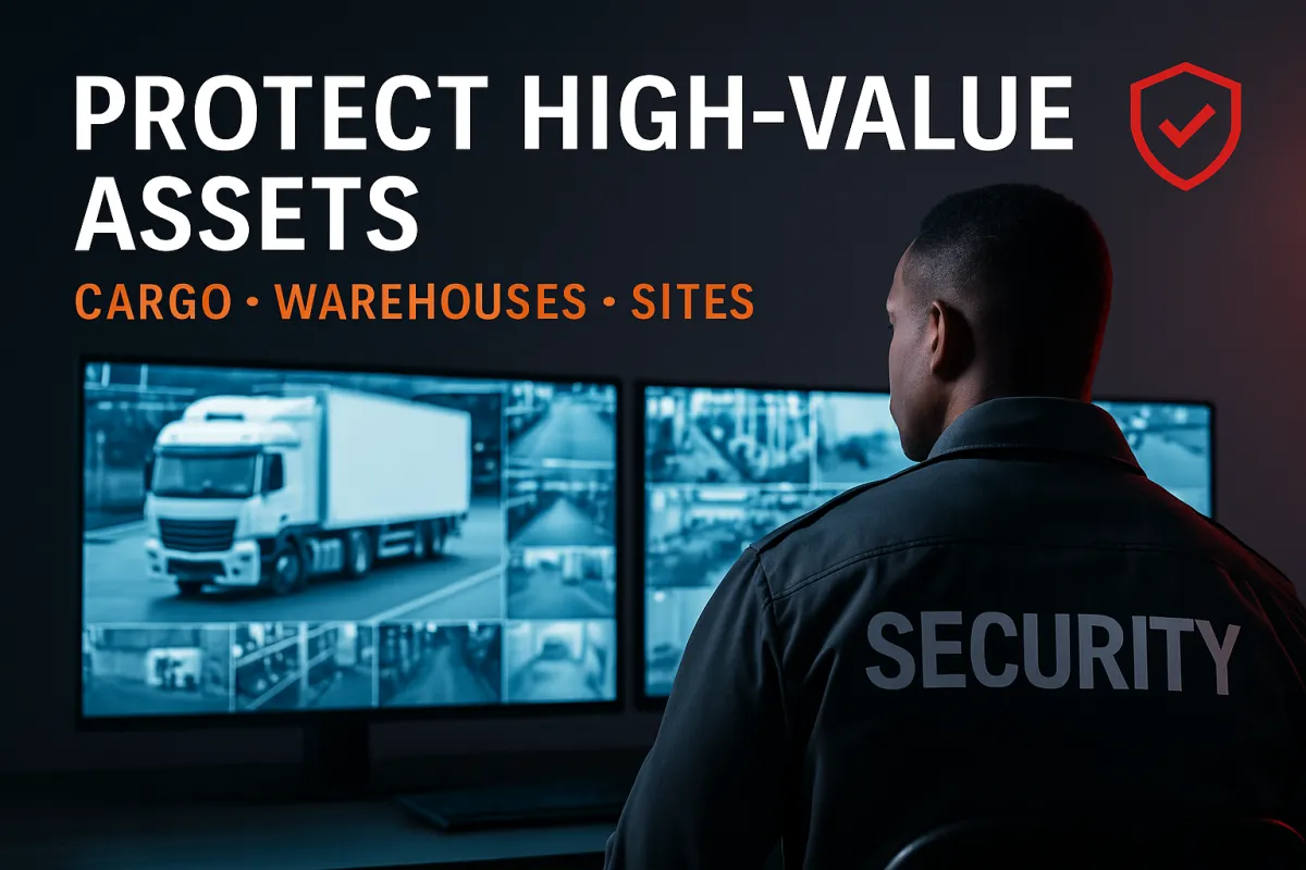 Security for High-Value Cargo, Warehouses, and Construction Sites in South Africa