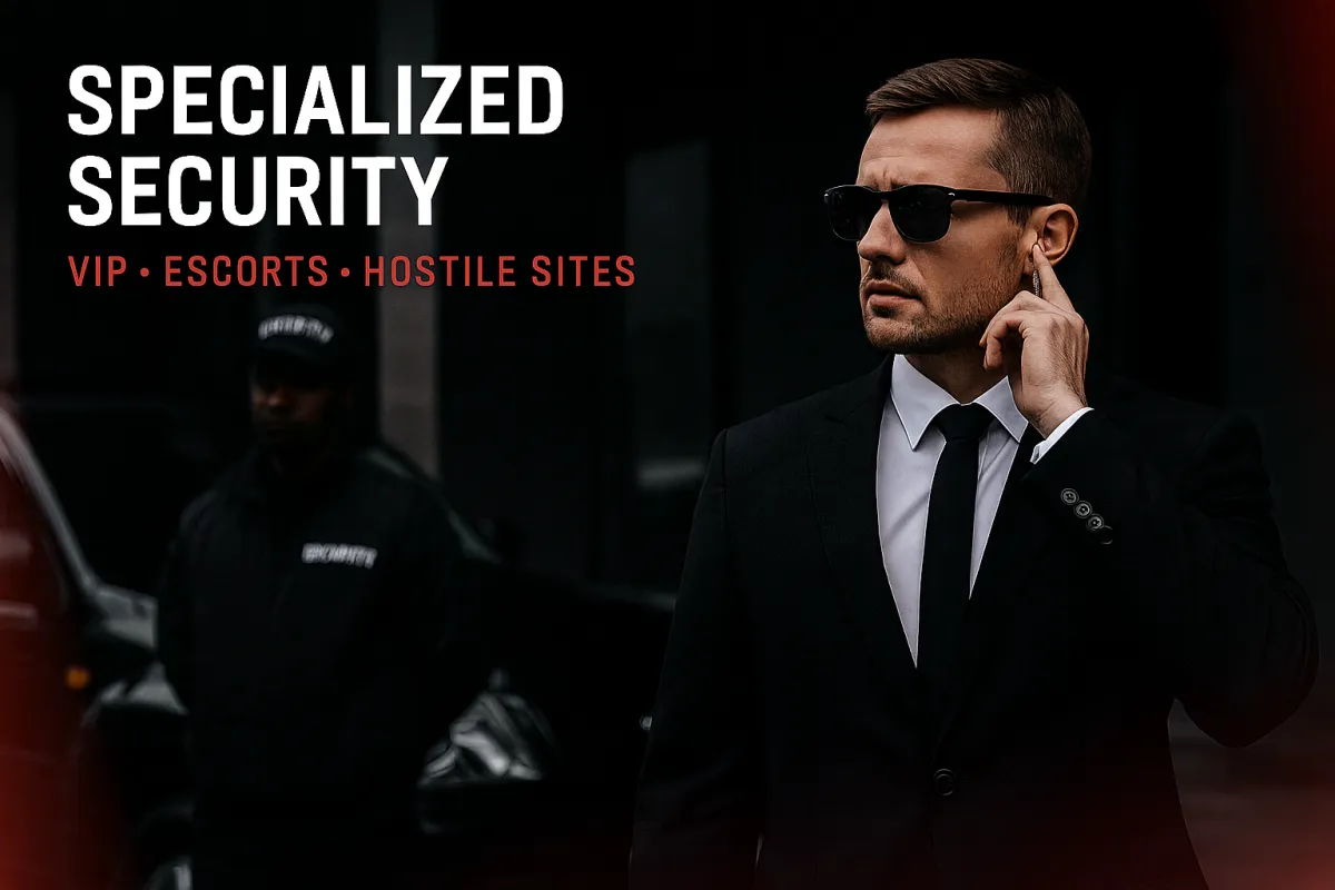 Specialized Security Operations: VIP Protection, Armed Escorts & Hostile Environments