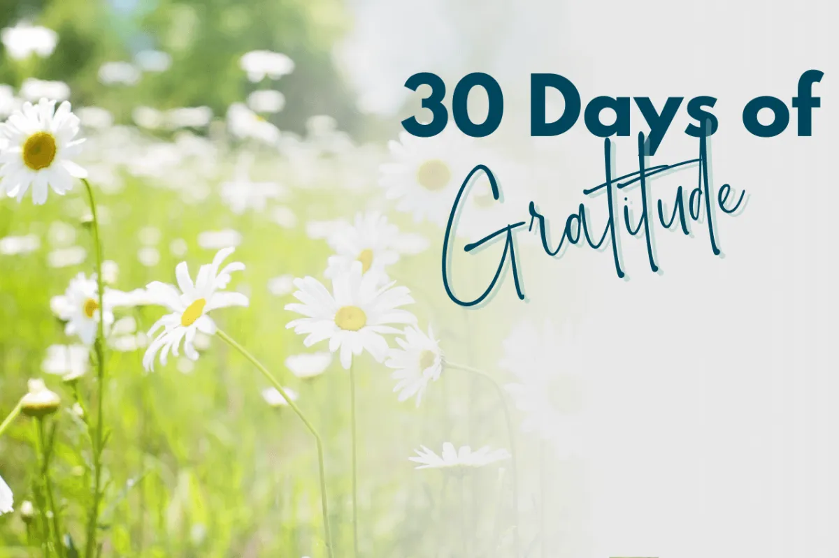 30 Days of Gratitude