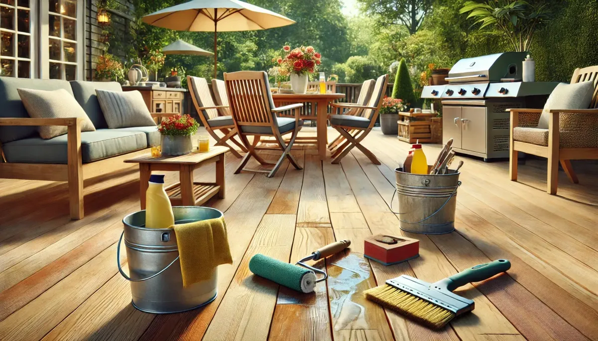 Preparing Your Deck for Spring Entertainment: Tips from a Handyman Near You
