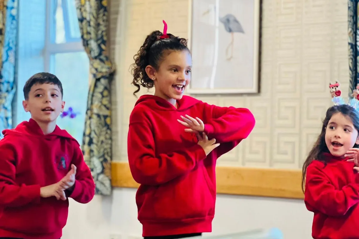 Festive Performance Brings Christmas Cheer to Hunters Down Care Home