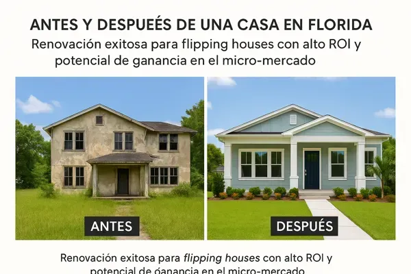 Mejores Barrios para Flipping Houses en EE. UU.: Guía de Micro-Mercados y ROI