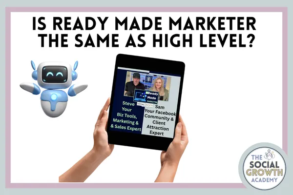 RMM Ready Made Marketer High Level