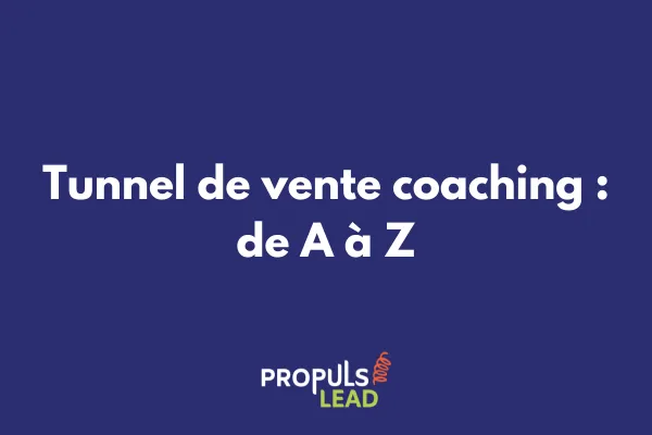 Coach utilisant un tunnel de vente digital pour développer son activité de coaching en ligne