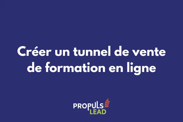 Tunnel de vente formation en ligne avec étapes d'inscription et écrans d'apprentissage