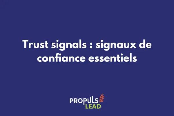 Illustration des différents trust signals sur une page de vente avec témoignages, certifications et garanties
